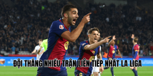 Đội Thắng Nhiều Trận Liên Tiếp Nhất La Liga